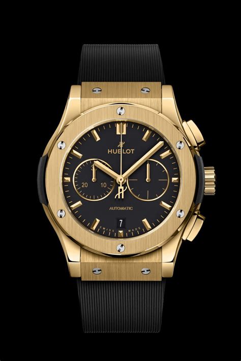 hublot classic fusion chronograph yellow gold